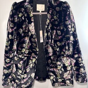 Rebecca Taylor Velvet Floral Blazer - Size 8

Price: $550 (Retail)